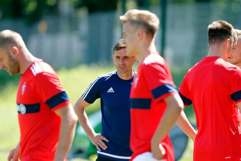 Football. Gornik Zabrze. Training. 21.06.2017