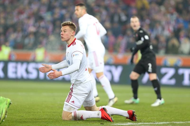 Football. Lotto Ekstraklasa. Gornik Zabrze - Cracovia Krakow. 18.12.2017