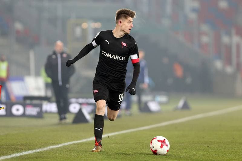 Football. Lotto Ekstraklasa. Gornik Zabrze - Cracovia Krakow. 18.12.2017