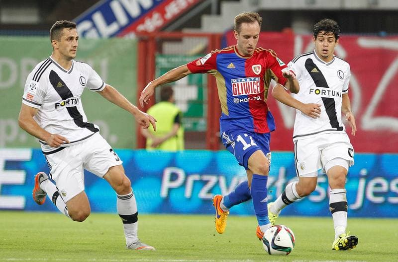 Football. PKO BP Ekstraklasa. Piast Gliwice - Legia Warsaw. 15.08.2015