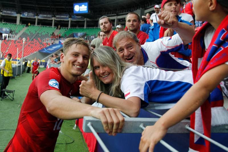 Football. UEFA European U21 Championship. Czech Republic - Italy. 21.06.2017