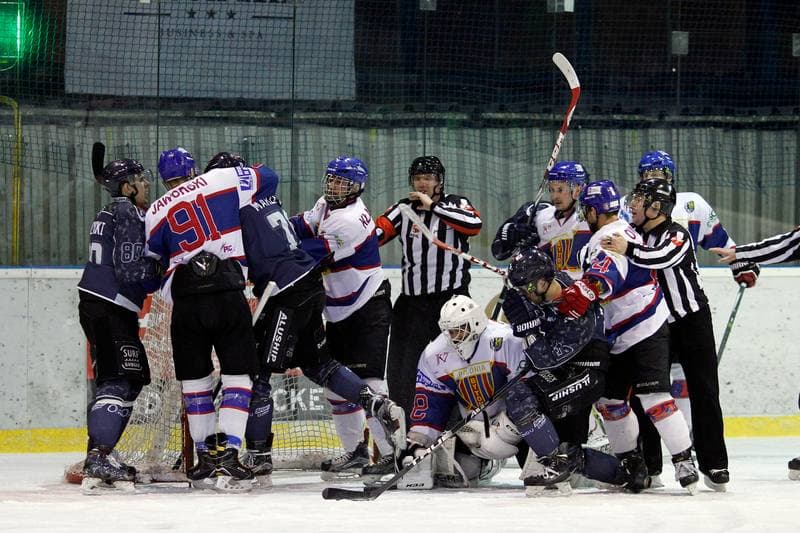 Ice Hockey. Polska Hokej Liga. Polonia Bytom - MH Automatyka Gdansk. 20.02.2018