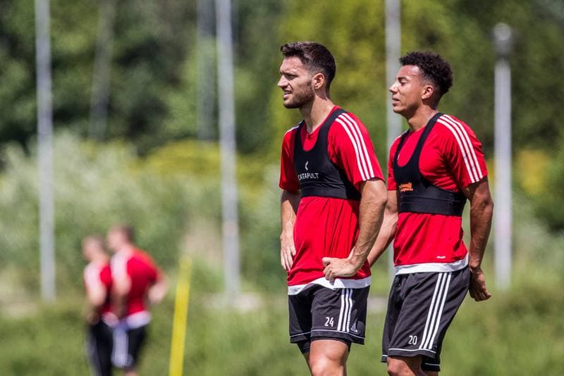 Football. Gornik Zabrze. Training. 18.06.2019