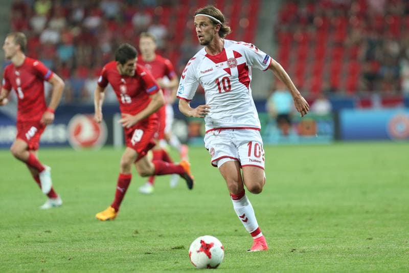 Football. UEFA European U21 Championship. Czech Republic - Denmark. 24.06.2017