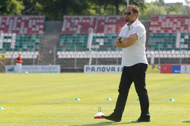 Football. Sparing. Zaglebie Sosnowiec - GKS Tychy. 28.06.2017