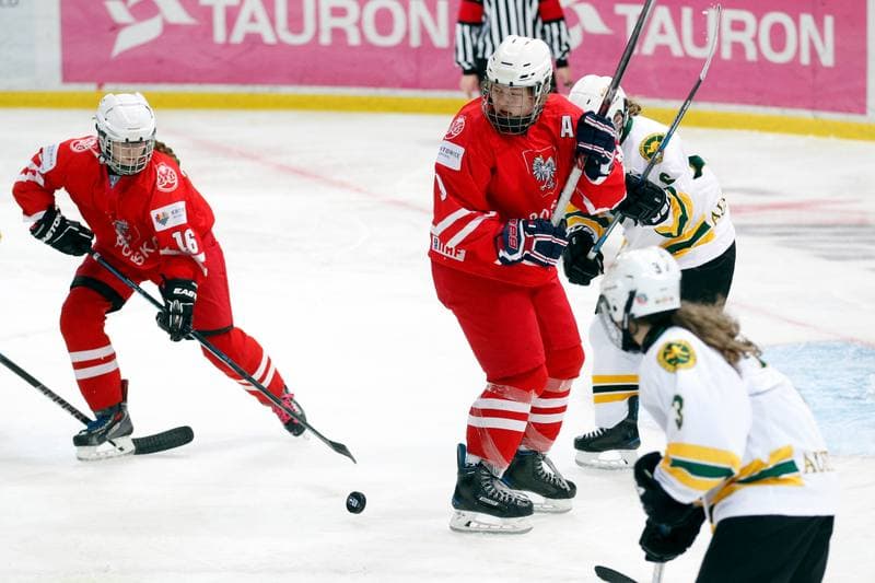 Ice Hockey. Women's U18 World Championship Division 1B. Poland - Australia. 07.01.2018