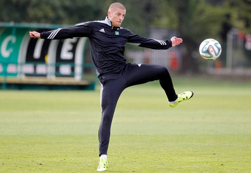Football. GKS Katowice. Training. 28.05.2015