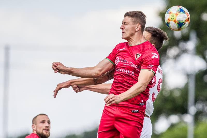 Football. Sparing. Zaglebie Sosnowiec - Fotbal Trinec. 03.07.2019