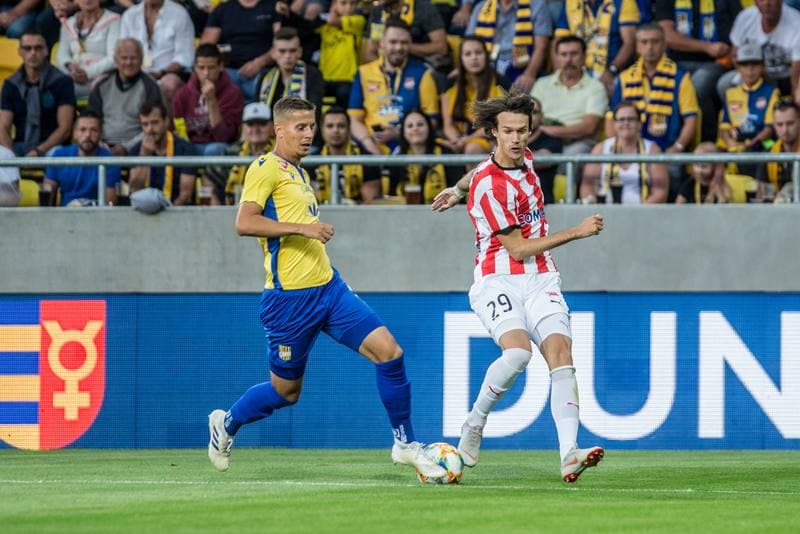 Football. UEFA Europa League. DAC 1904 Dunajska Streda - Cracovia Krakow. 11.07.2019