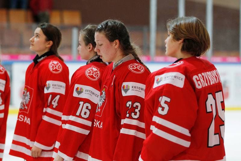 Ice Hockey. Women's U18 World Championship Division 1B. Poland - Denmark. 09.01.2018