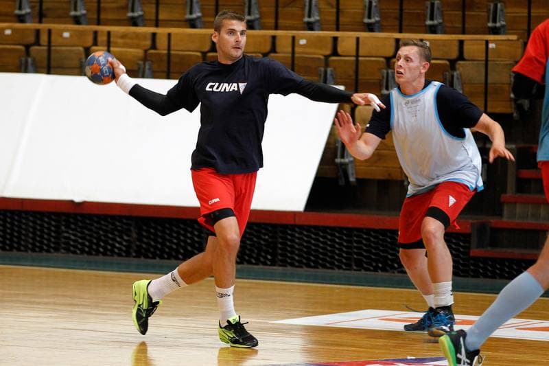 Handball. Gornik Zabrze. Training. 10.07.2017