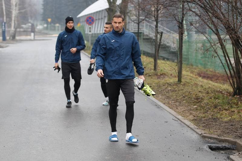 Football. Piast Gliwice. Training. 10.01.2018