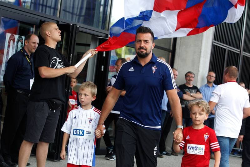 Football. Gornik Zabrze. Team Presentation. 11.07.2017