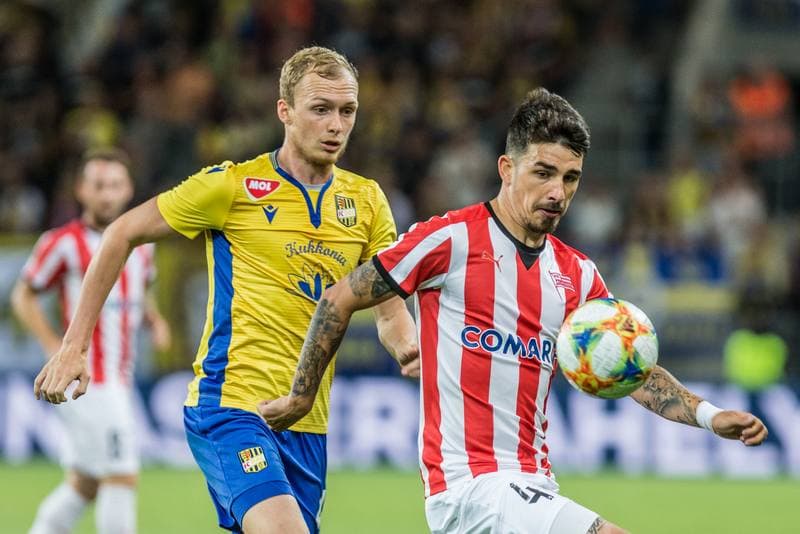 Football. UEFA Europa League. DAC 1904 Dunajska Streda - Cracovia Krakow. 11.07.2019