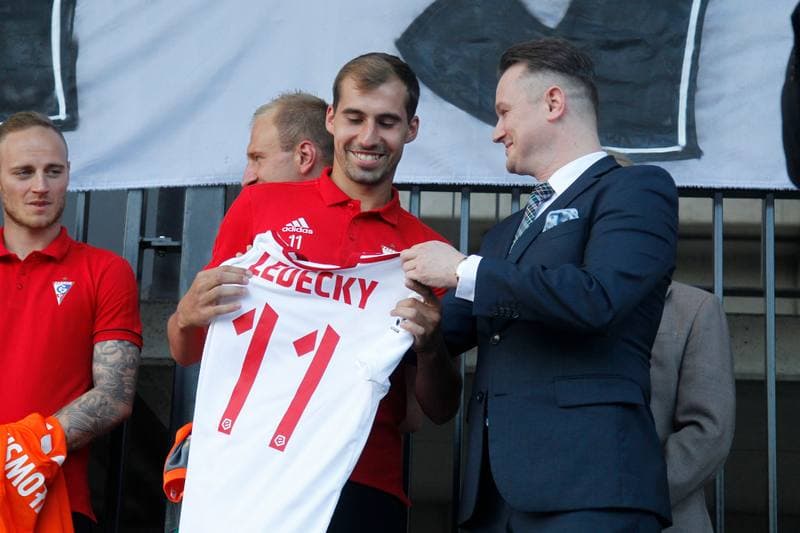 Football. Gornik Zabrze. Team Presentation. 11.07.2017
