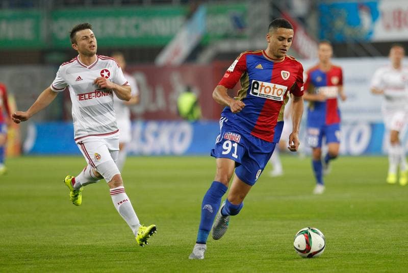 Football. PKO BP Ekstraklasa. Piast Gliwice - Wisla Krakow. 03.10.2015