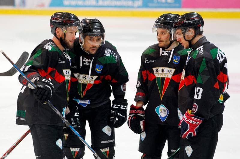 Ice Hockey. Tauron Hokej Liga. Tauron KH GKS Katowice - GKS Tychy. 14.01.2018