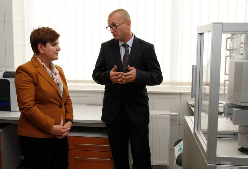 Beata Szydlo. Main Mining Institute. Press Conference. 05.10.2015