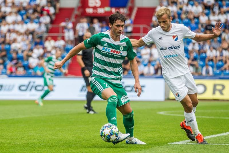 Football. Fortuna:Liga. Banik Ostrava - Bohemians 1905. 10.08.2019