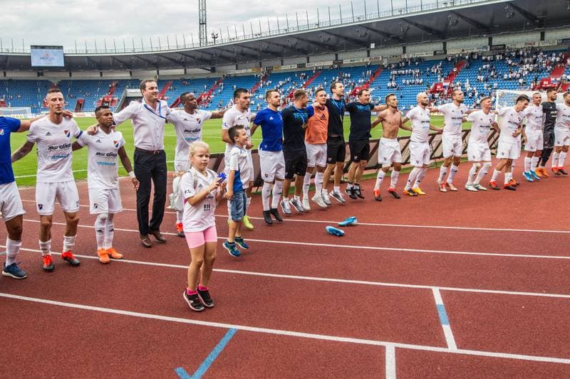 Football. Fortuna:Liga. Banik Ostrava - Bohemians 1905. 10.08.2019