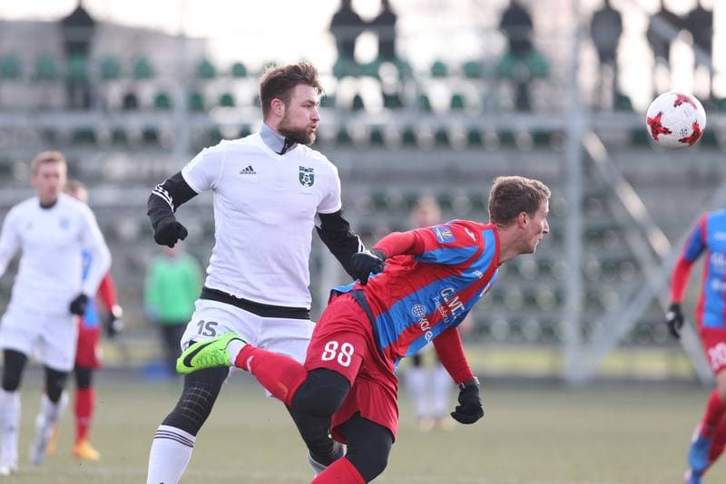Football. Sparing. MFK Karvina - Piast Gliwice. 20.01.2018