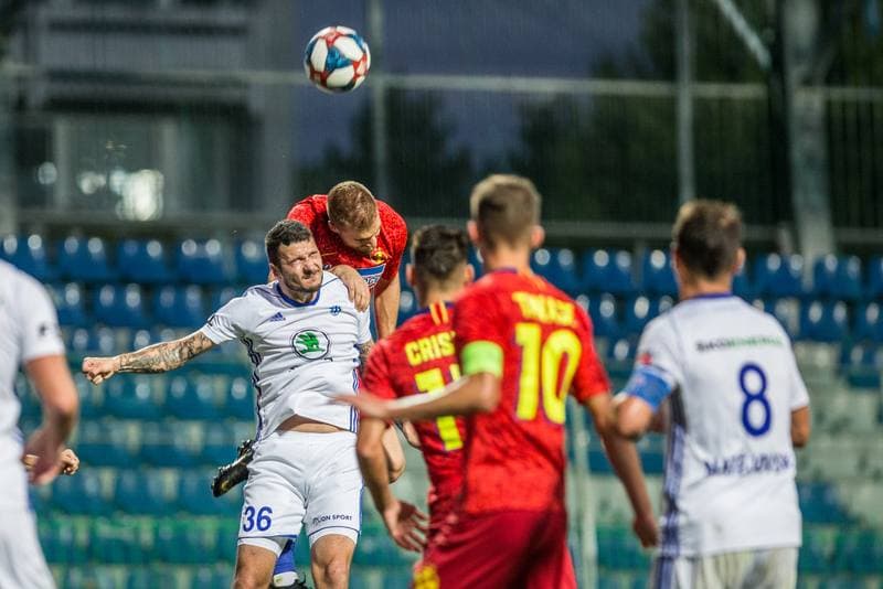 Football. UEFA Europa League. FK Mlada Boleslav - FCSB. 15.08.2019