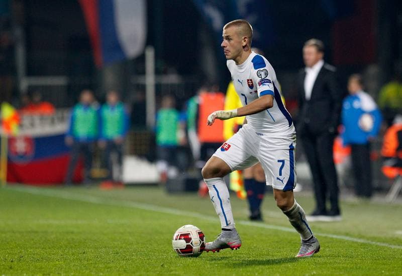 Football. UEFA Euro Qualifiers. Slovakia - Belarus. 09.10.2015