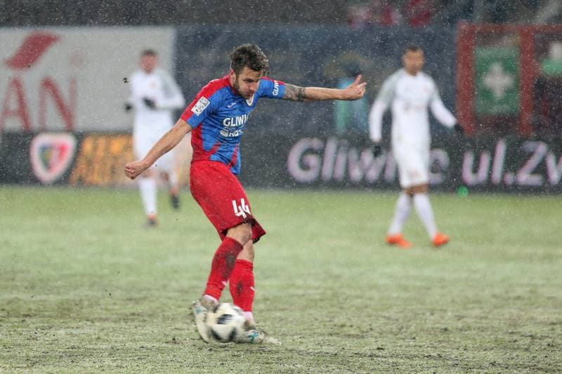 Football. Lotto Ekstraklasa. Piast Gliwice - Zaglebie Lubin. 16.03.2018