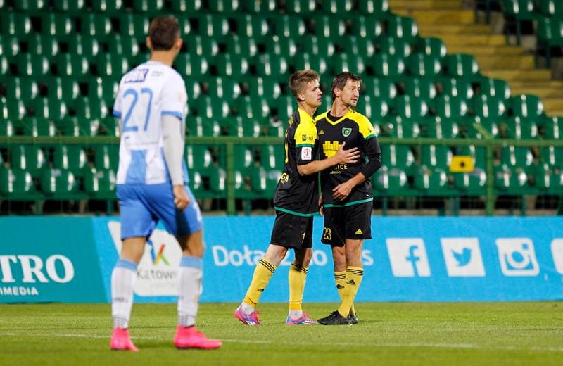 Football. I Liga. GKS Katowice - Stomil Olsztyn. 18.10.2014