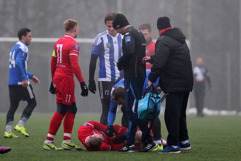 Football. Sparing. Ruch Chorzow - Podbeskidzie Bielsko-Biala. 27.01.2018