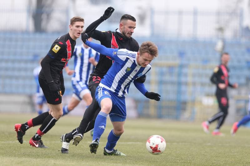 Football. Sparing. Ruch Chorzow - MFK Frydek Mistek. 23.03.2018