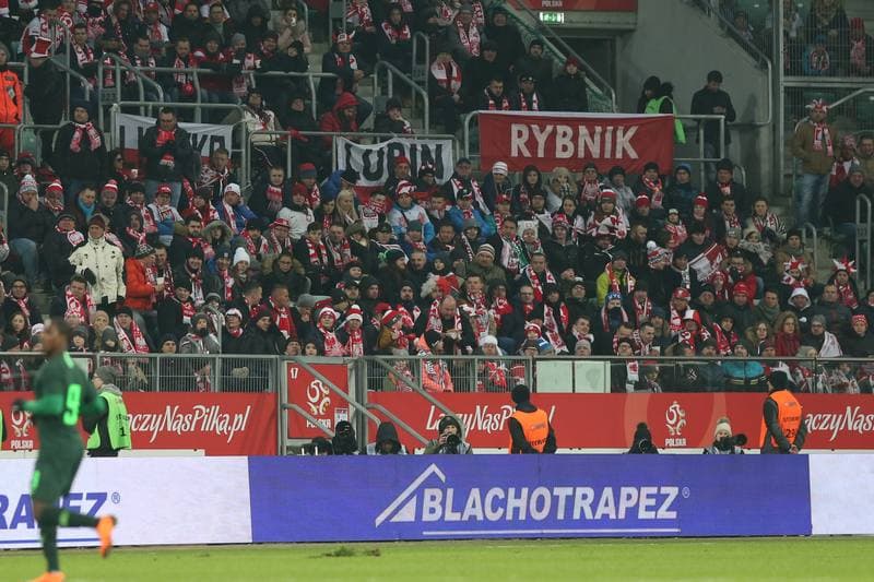 Football. International Friendly. Poland - Nigeria. 23.03.2018