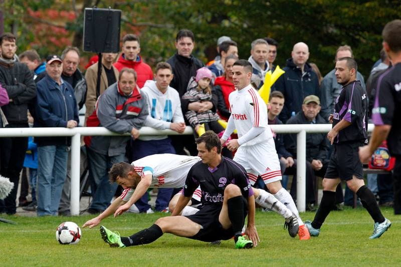 Football. Moravskoslazeska 1B Trida C. TJ Repiste - Banik OKD Doubrava. 21.10.2017