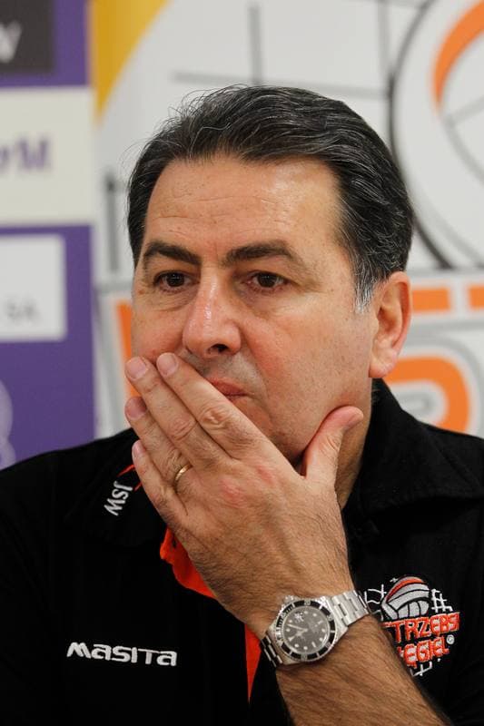 Volleyball. Jastrzebski Wegiel. Press Conference. 29.01.2018