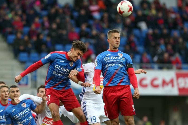 Football. Lotto Ekstraklasa. Piast Gliwice - Wisla Plock. 28.10.2017