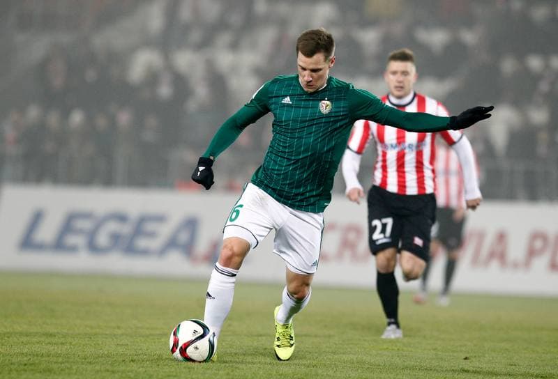 Football. T-Mobile Ekstraklasa. Cracovia Krakow - Slask Wroclaw. 02.03.2014