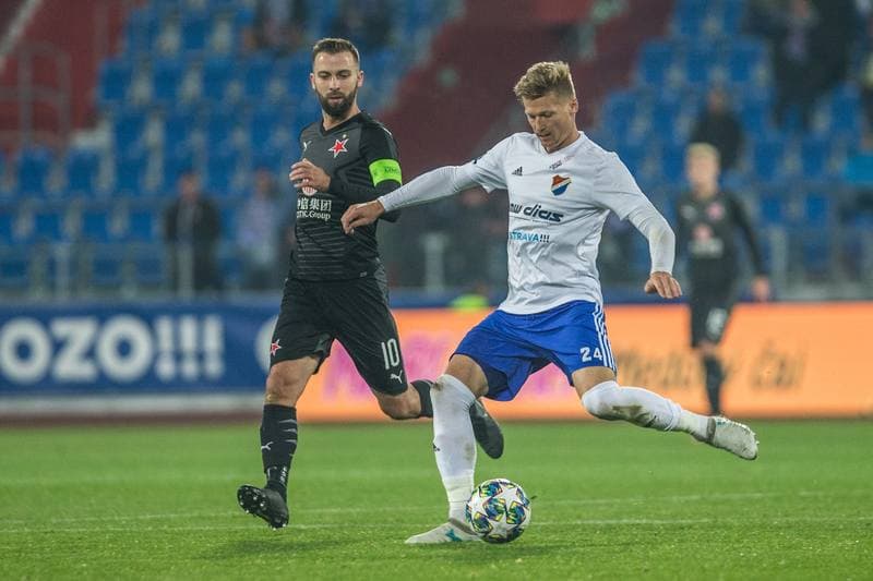 Football. MOL Cup. Banik Ostrava - Slavia Prague. 30.10.2019