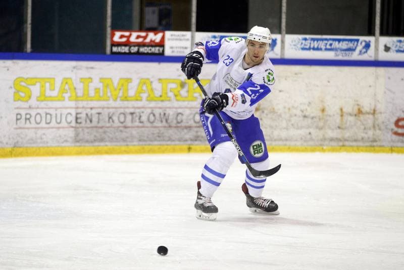 Ice Hockey. Polska Hokej Liga. Unia Oswiecim - MH Automatyka Gdansk. 01.02.2018