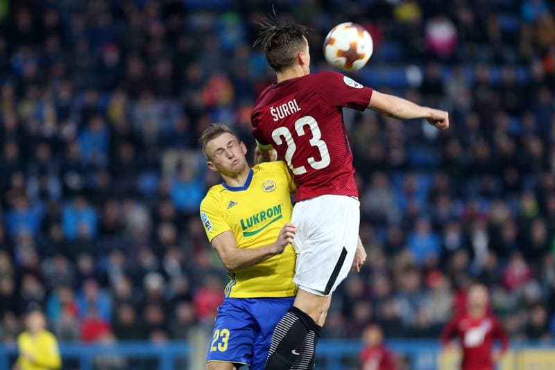 Football. Het Liga. Fastav Zlin - Sparta Prague. 05.11.2017