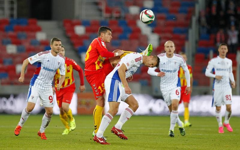 Football. Polish Cup. Gornik Zabrze - Korona Kielce. 23.09.2014