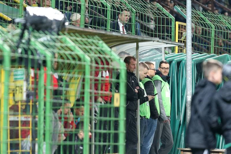 Football. Nice I Liga. GKS Katowice - Zaglebie Sosnowiec. 31.03.2018