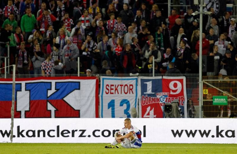 Football. Polish Cup. Gornik Zabrze - Korona Kielce. 23.09.2014