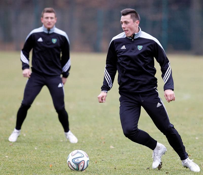 Football. GKS Katowice. Training. 28.05.2015