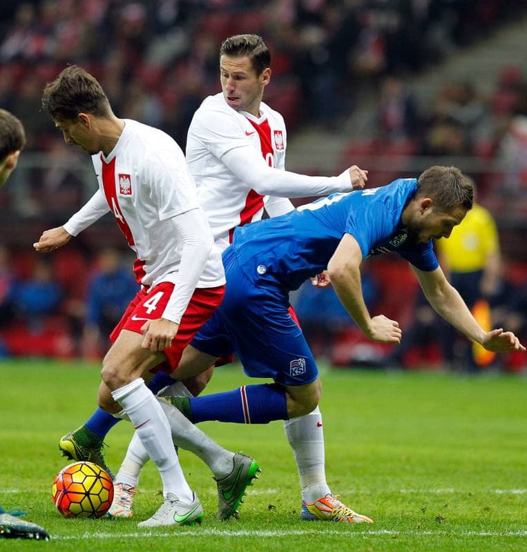 Football. International Friendly. Poland - Iceland. 13.11.2015