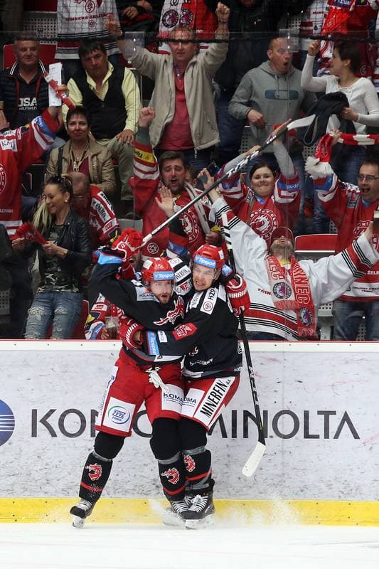 Ice Hockey. Tipsport Extraliga. Ocelari Trinec - Kometa Brno. 14.04.2018