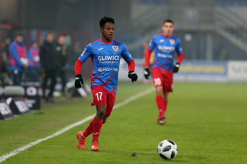 Football. Lotto Ekstraklasa. Piast Gliwice - Jagiellonia Bialystok. 12.02.2018