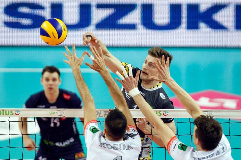 Volleyball. PlusLiga. Jastrzebski Wegiel - Trefl Gdansk. 18.04.2018