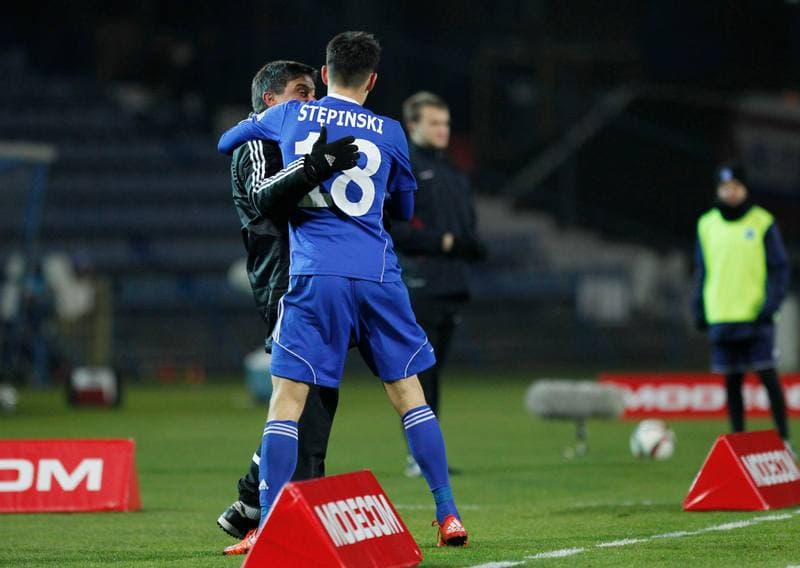 Football. T-Mobile Ekstraklasa. Ruch Chorzow - Korona Kielce. 27.10.2014