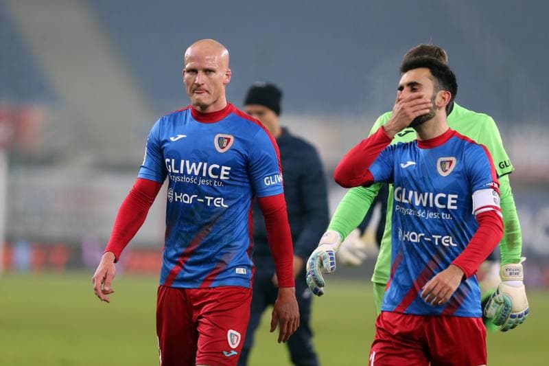 Football. Lotto Ekstraklasa. Piast Gliwice - Jagiellonia Bialystok. 12.02.2018