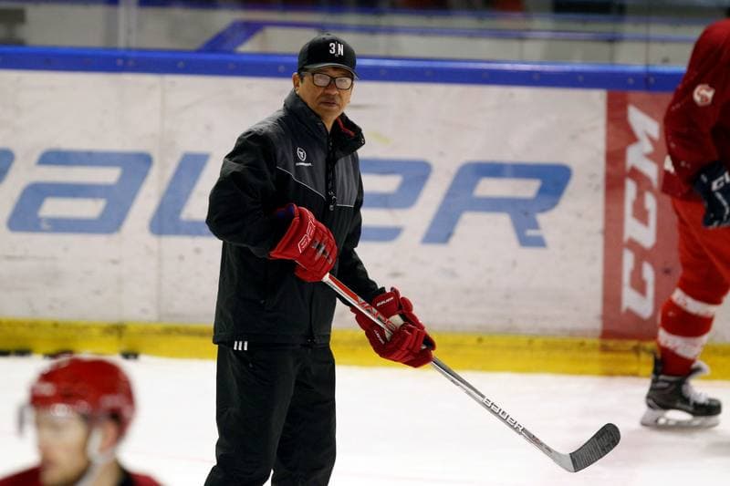 Ice Hockey. Poland national team. Training. 13.02.2018